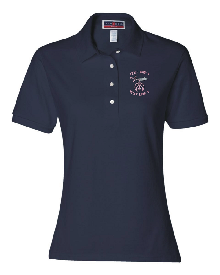 Shrinettes Ladies Polo Shirt (image for) Shrinettes Ladies Polo Shirt